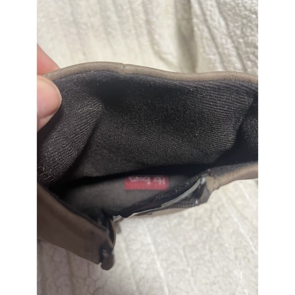 HOT TOMATO Grey Brown Zip Up Western Style Bootie Boot Size 8M Dance Country - Picture 6 of 8